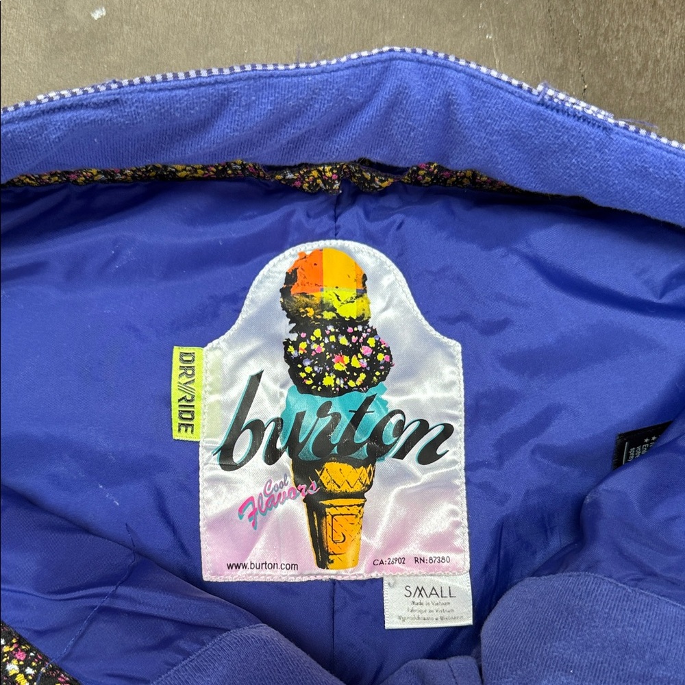 Burton DRYRIDE Womens Snowboard Pants Size Small- Waterproof Breathable Shell - Picture 2 of 13